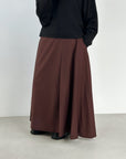 A-line skirt — Black