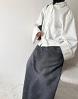 Flared Sleeve Shirt — White