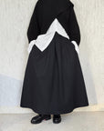 A-line skirt — Black