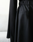 Pantalon plissé — Noir
