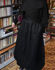 A-line skirt — Black