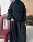 Cardigan — Dark grey