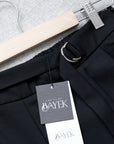 Pantalon plissé — Noir