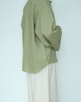 Chemise en lin — Vert