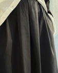 A-line skirt — Black