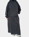 Sweat à capuche — Gris anthracite