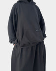 Sweat à capuche — Gris anthracite