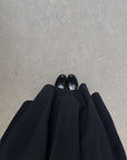 A-line skirt — Black