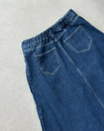 Trapeze skirt — Terracotta