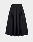 A-line skirt — Black