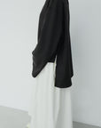Asymmetrical top — Black