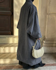 Manteau long — Gris foncé
