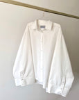 Flared Sleeve Shirt — White