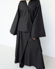 Chemise en lin — Noir