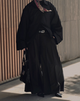 Pantalon plissé — Noir