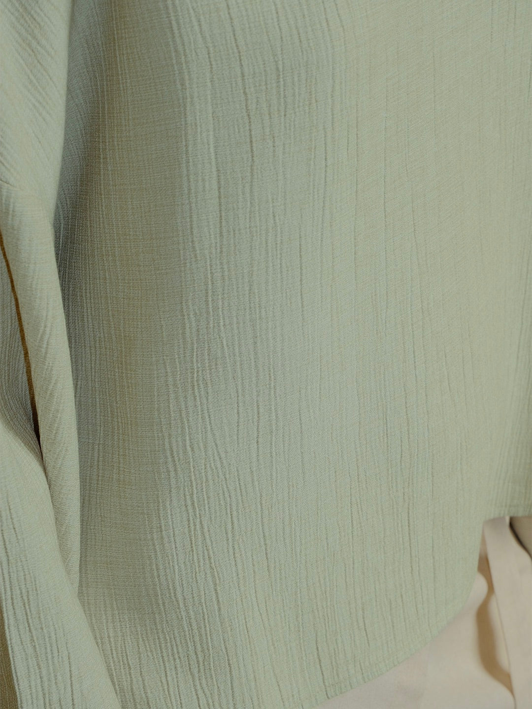 Pleated top — Vert