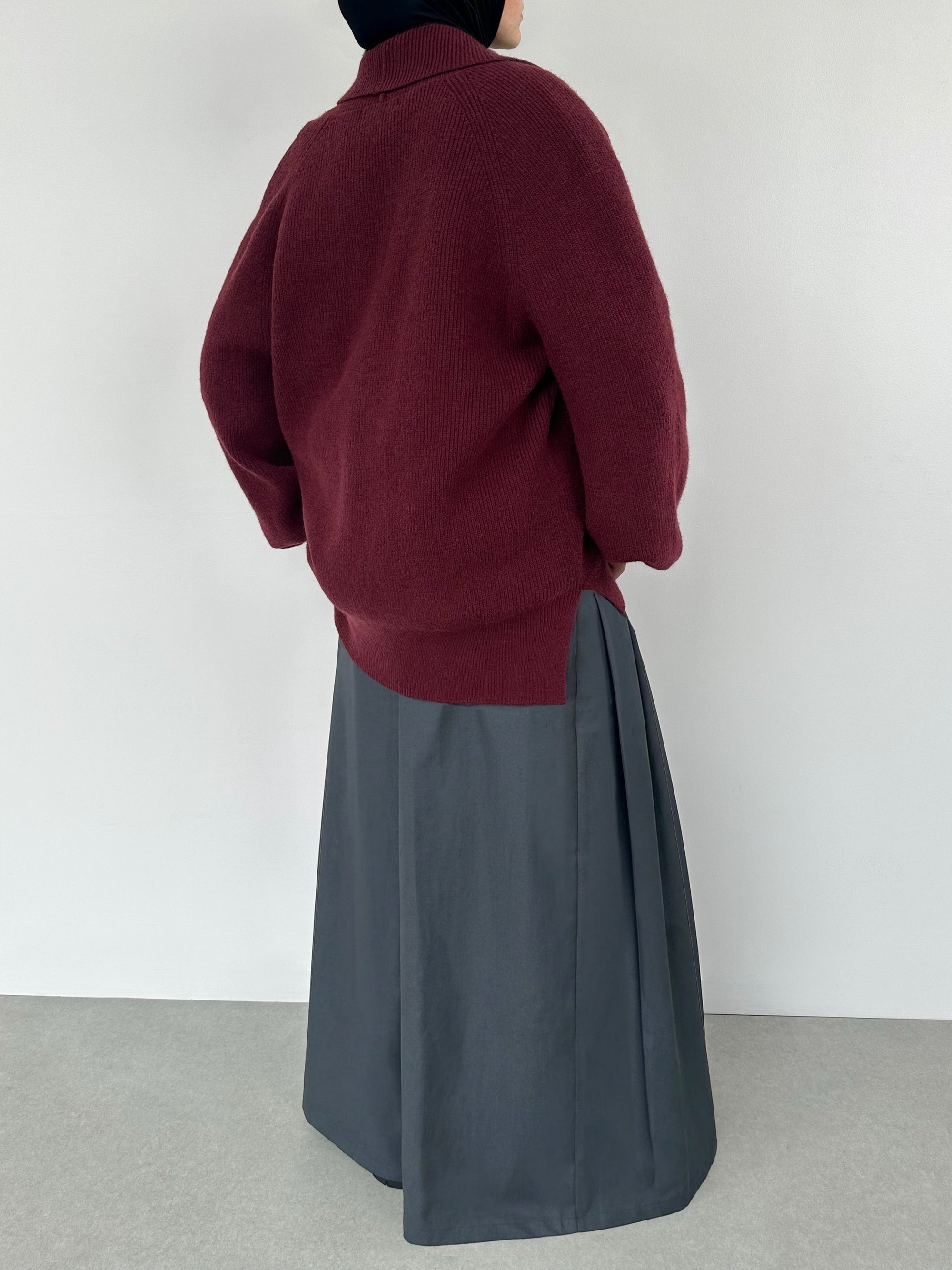 Cardigan — Bordeaux