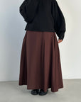 A-line skirt — Black