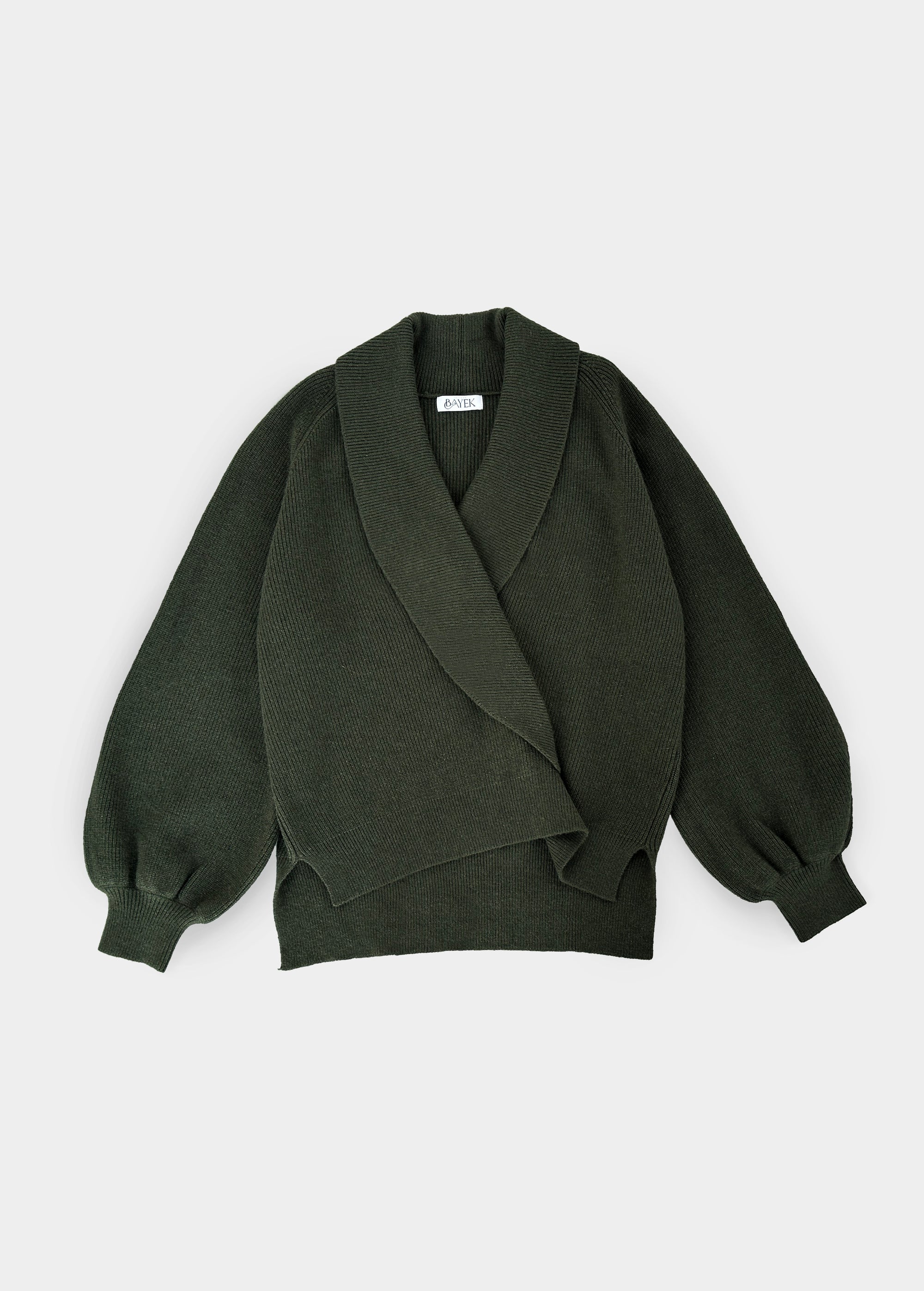 Cardigan — Kaki