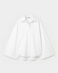 Flared Sleeve Shirt — White