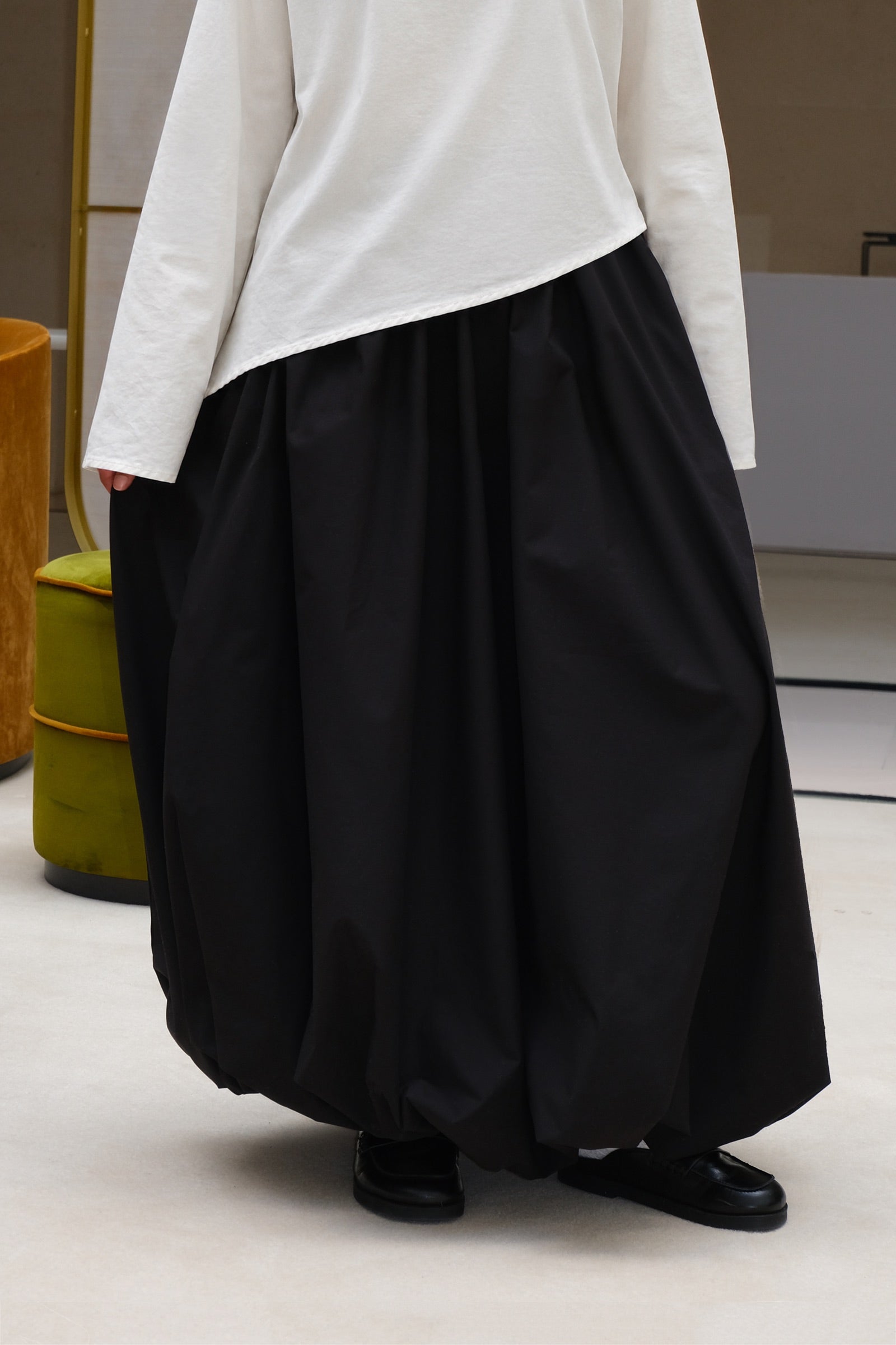 Balloon skirt — Black – Bayek Couture