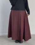 A-line skirt — Black