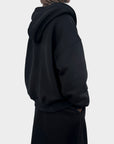 Veste à double zip — Noir